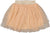 Deux par Deux Multi Layer Glittering Mesh Skirt - Little Girl - Beige