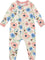 Deux par Deux One-Piece Organic Cotton Pajama - Baby - Off White Flower Print