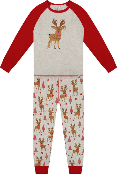 Deux par Deux Organic Cotton Two-Piece Pajamas - Big Girl