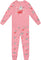 Deux par Deux Organic Cotton Two-Piece Pajamas - Big Girl - Pink Cat Print