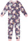 Deux par Deux Organic Cotton Two-Piece Pajamas - Little Girl - Watercolor Unicorns