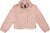 Deux par Deux Fake Fur Short Jacket - Big Girl - Dusty Pink