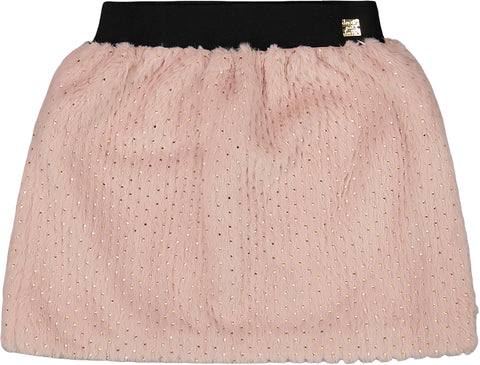 Deux par Deux Fake Fur Skirt - Little Girl