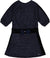 Deux par Deux 3/4 Sleeve Lurex Dress - Little Girl - Navy Blue