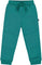 Deux par Deux Fleece Sweatpants with Articulated Knees - Little Boy - Forest Green