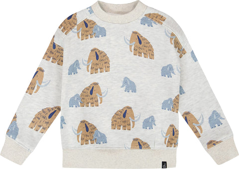 Deux par Deux Long Sleeve Crew Neck Fleece Sweatshirt - Baby Boy