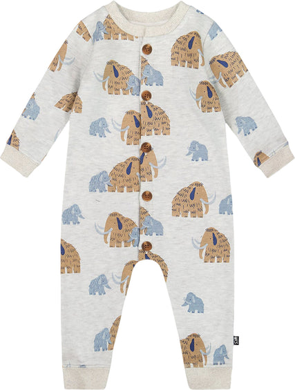 Deux par Deux One-Piece Fleece Romper - Baby Boy
