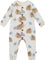 Deux par Deux One-Piece Fleece Romper - Baby Boy - Beige Mammoth Print