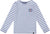 Deux par Deux Super Soft Long Sleeve Striped Jersey T-Shirt - Little Boy - Blue Stripe