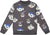 Deux par Deux Fleece Pullover Sweatshirt - Baby Boy - Gray Dog Print