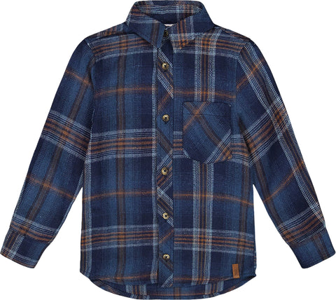 Deux par Deux Long Sleeve Flannel Shirt - Big Boy