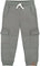 Deux par Deux Blue Fleece Sweatpants with Cargo Pockets - Little Boy - Green Gray
