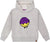 Deux par Deux Pullover Fleece Hooded Sweatshirt - Little Boy - Light Heather Gray