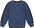 Deux par Deux Super Soft Flat Back Rib Sweatshirt - Little Boy - Dark Steel Blue