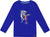 Deux par Deux Blue Long Sleeve Jersey T-Shirt - Little Boy - Blue