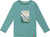 Deux par Deux Long Sleeve Cotton Jersey T-Shirt Shirt - Little Boy - Sage