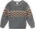 Deux par Deux Dark Heather Gray Knit Sweater - Little Boy - Dark Heather Gray