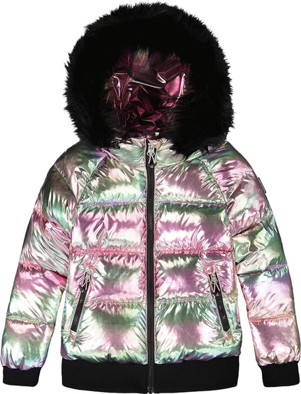 Deux par Deux Quilted Bomber-Style Winter Coat - Little Boy