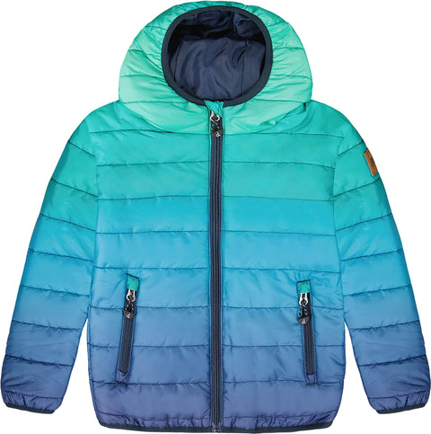 Deux par Deux Quilted Mid-Season Gradient Jacket - Baby
