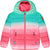 Deux par Deux Quilted Mid-Season Gradient Jacket - Baby - Green - Pink Gradient