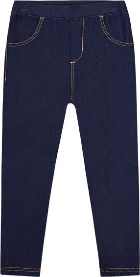 Deux par Deux Blue Denim Jeggings - Baby Girl