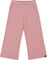 Deux par Deux Waffle Flare Leg Pants - Little Girl - Dusty Pink
