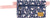 Deux par Deux Double Pencil Case - Kids - Navy Flower Print