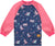 Deux par Deux School Apron - Kids  - Navy Unicorn Print