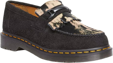 Dr. Martens Adrian Snaffle Suede and Hair-On Loafers - Unisex
