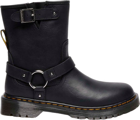 Dr. Martens Genaya Junior Leather Biker Boots - Youth