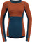 Devold Tuvegga Merino Baselayer Long Sleeve T-Shirt - Women's - Flame