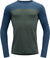 Devold Kvitegga Merino 230 Baselayer Long Sleeve T-Shirt - Men's - Woods - Blue