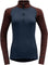 Devold Duo Active Merino 205 Zip Neck Long Sleeve T-Shirt - Women's - Ink