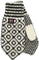 Devold Svalbard Wool Mittens - Unisex - Offwhite - Anthracite