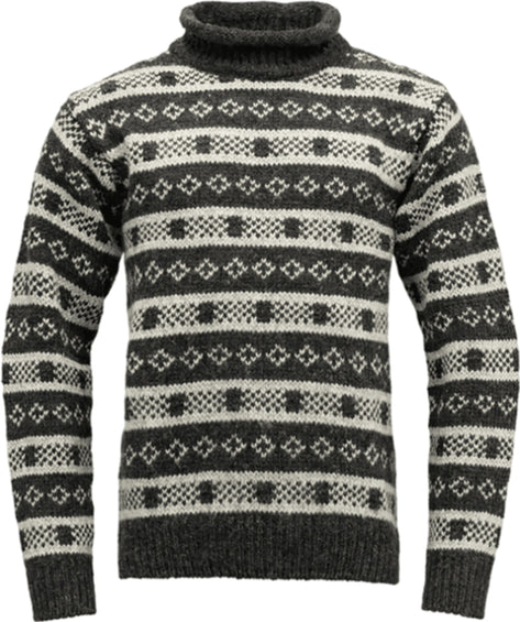 Devold Alnes Wool Roll Neck Sweater - Unisex