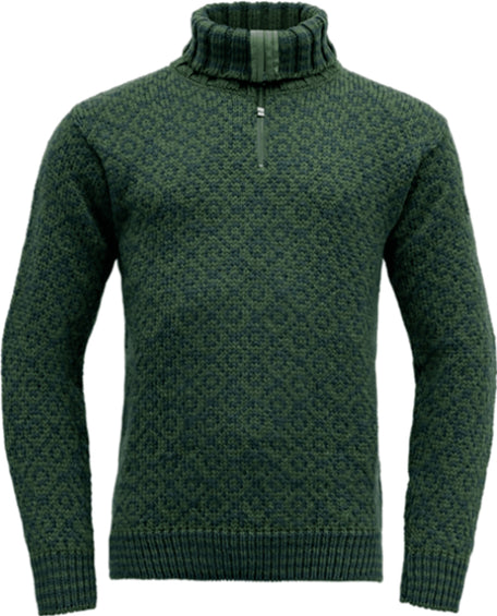 Devold Svalbard Wool Zip Neck Sweater - Unisex
