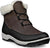 Ecco Trace Lite Waterproof Warm Lined Low Boots - Women's - Black - Dark Clay