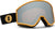 Electric Kleveland Snow Googles - Flood Black Gum - Silver Chrome Lens - Silver Chrome
