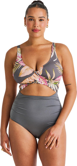 Everyday Sunday Wrap One-Piece Swimsuit - Women's