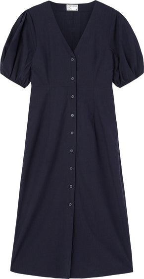 Frank And Oak Poplin Puffy Sleeve Dress - Women's