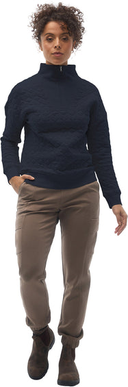 FIG Clothing Astrid Zip Neck Sweatshirt - Women's