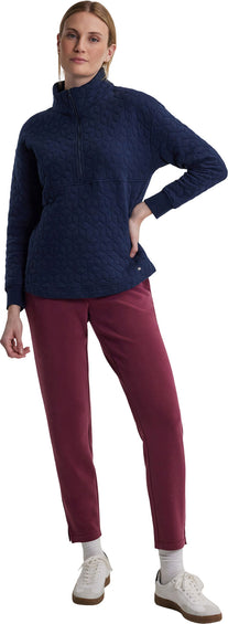 FIG Clothing Freya 1/2 Zip Long Quilted Sweater - Women's