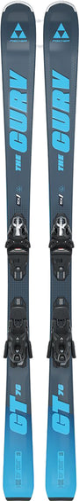 Fischer Curv GT 76 Twin Powerrail Skis with RSW 10 GW Powerrail Ski Bindings