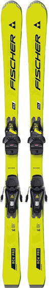 Fischer RC4 Pro JR Skis with FS7 GW CA JRS Ski Bindings - Junior