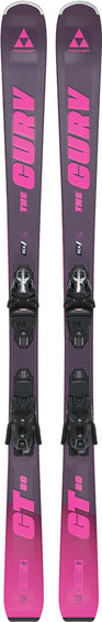 Fischer Curv GT 80 Twin Powerrail Skis with RSW 11 GW Powerrail Ski Bindings - Women's