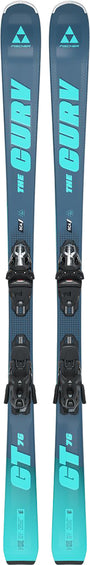 Fischer Curv GT 76 Twin Powerrail Skis with RSW 10 GW Powerrail Ski Bindings - Women's