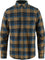 Fjällräven Singi Heavy Flannel Shirt - Men's - Dark Navy - Buckwheat Brown
