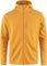 Fjällräven Abisko Grid Fleece Hoodie - Men's - Mustard Yellow