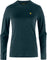 Fjällräven Bergtagen Merino 190 Long Sleeve Base Layer Top - Women's - Mountain Blue