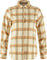 Fjällräven Övik Heavy Flannel Shirt- Women's - Chalk White - Dune Beige